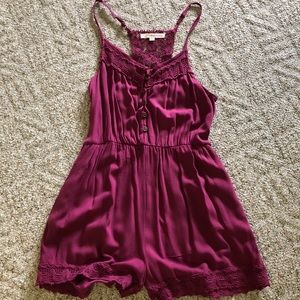 NWOT Rewind Purple Romper size Medium (from Kohls)